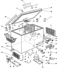 Схема №1 GFP4520 (F016423) с изображением Кулер для холодильника Indesit C00174258