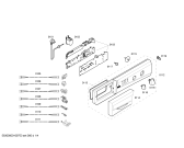 Схема №4 4TS767A Lynx TS 767 с изображением Панель управления для стиральной машины Bosch 00444925