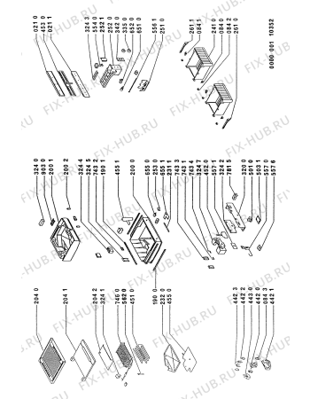 Схема №3 ARL073 ARL 073/IG с изображением Запчасть для холодильной камеры Whirlpool 481946248241