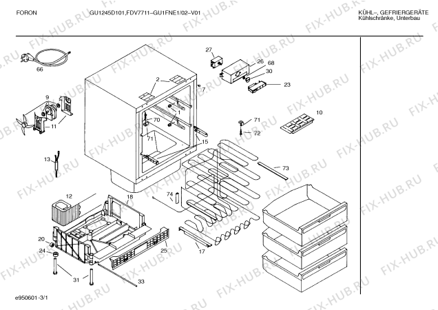 Схема №3 IK520029 с изображением Компрессор для холодильной камеры Bosch 00141688