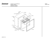 Схема №6 CH210016 с изображением Панель для плиты (духовки) Bosch 00119868