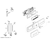 Схема №4 WM14E180FG с изображением Панель управления для стиралки Siemens 00660146