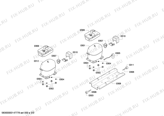 Схема №3 KGS36Y25 с изображением Переключатель для холодильной камеры Bosch 00607213