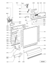 Схема №2 ADP 8556 WHM с изображением Панель для посудомойки Whirlpool 481245371907