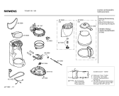 Схема №1 TC24011 с изображением Контейнер для фильтра для электрокофеварки Siemens 00493503
