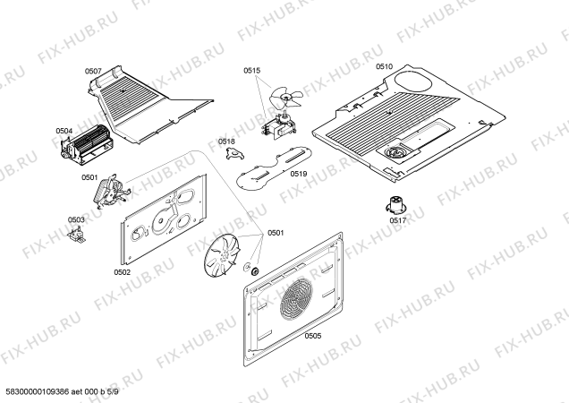 Схема №9 U1322S0GB с изображением Ручка управления духовкой для плиты (духовки) Bosch 00428404