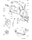 Схема №2 AWP 091 с изображением Рукоятка для стиралки Whirlpool 481249818298