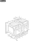 Схема №8 DE926GWF с изображением Выключатель для плиты (духовки) DELONGHI 1131237
