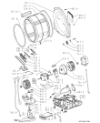 Схема №2 AWZ 8467 с изображением Обшивка для электросушки Whirlpool 480112100176