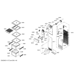 Схема №6 KAN56V10AU с изображением Дверь для холодильника Bosch 00243436