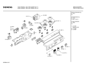 Схема №5 WP73230FF AQUATRONIC 7323 с изображением Панель управления для стиралки Siemens 00273287