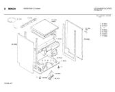 Схема №4 SMS3078 с изображением Панель для посудомойки Bosch 00282266