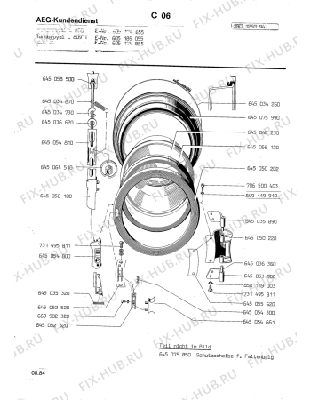 Взрыв-схема посудомоечной машины Rondo (N Rn) RONDOROYAL L 809 T - Схема узла Section2