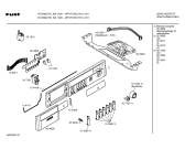 Схема №4 WFKFU05CH Fust Novamatic WA1450/WA1460 с изображением Вкладыш в панель для стиральной машины Bosch 00352071