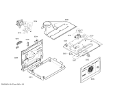 Схема №5 HB300650 с изображением Панель управления для духового шкафа Siemens 00661304