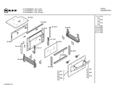 Схема №5 U1421W0GB с изображением Панель управления для электропечи Bosch 00360480