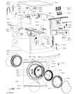 Схема №2 WAE 7723 с изображением Модуль (плата) для стиралки Whirlpool 481010676046