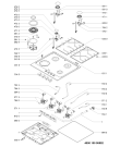 Схема №2 AKT 619/IX с изображением Подрешетка для электропечи Whirlpool 480121102945