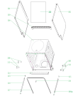 Схема №6 GV61214TH (458260, WQP12-7311) с изображением Накладка на панель управления для посудомоечной машины Gorenje 388269