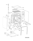 Схема №5 GSF EXCELLENCE с изображением Электропитание для электропосудомоечной машины Whirlpool 481010403904