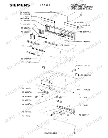 Схема №11 FM4898 с изображением Инструкция по эксплуатации для телевизора Siemens 00530444