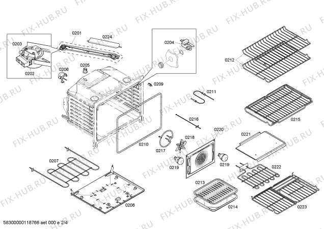 Схема №3 HDI7032U с изображением Варочная панель для плиты (духовки) Bosch 00244030