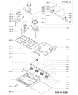 Схема №1 AKR 351/IX с изображением Накладка для плиты (духовки) Whirlpool 480121104618