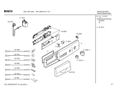 Схема №4 WFL2081EE Maxx WFL2081 с изображением Панель управления для стиралки Bosch 00442357