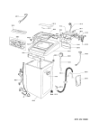 Схема №1 AWG 841 с изображением Винт для стиралки Whirlpool 481250218497