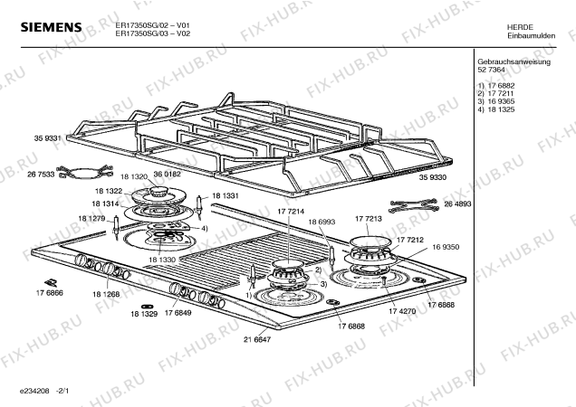 Схема №2 NCT335WNL с изображением Уплотнитель для плиты (духовки) Bosch 00181321