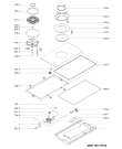 Схема №1 AKT 351/IX с изображением Затычка для плиты (духовки) Whirlpool 481010445315