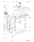 Схема №2 ADG 8516 NB -n.prod с изображением Панель для посудомоечной машины Whirlpool 480140100431