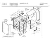 Схема №6 SE34A266SK Extraklasse с изображением Передняя панель для электропосудомоечной машины Siemens 00432930