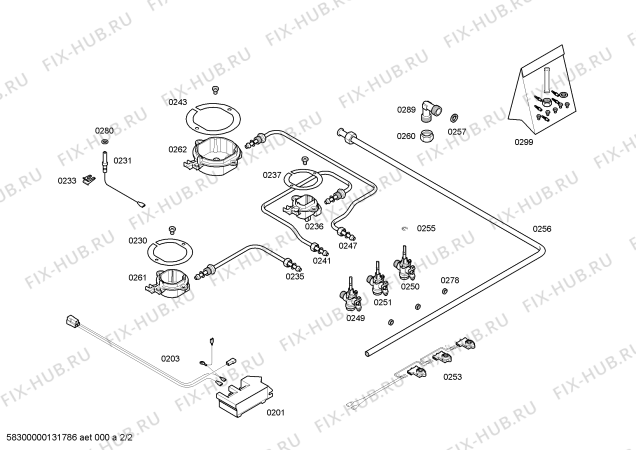 Схема №2 T9324W1EU с изображением Переключатель для плиты (духовки) Bosch 00612287