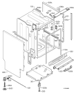 Схема №7 FAV34350IB с изображением Обшивка для посудомоечной машины Aeg 1524727326