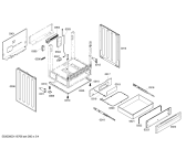 Схема №4 HES252U с изображением Шарнирная пластина для духового шкафа Bosch 00491539
