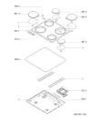 Схема №1 EM 3410-2 WS с изображением Затычка для плиты (духовки) Whirlpool 481944238761