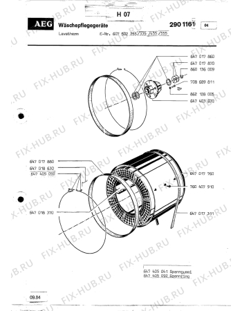 Схема №3 LTH с изображением Микротермостат Aeg 8996470174427