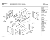 Схема №4 B1751S1 MEGA COMPACT 4751 с изображением Панель управления для духового шкафа Bosch 00365158