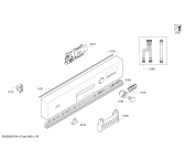 Схема №6 SN55E607EU с изображением Силовой модуль запрограммированный для посудомойки Siemens 00653998