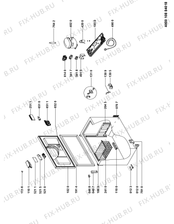 Схема №1 GT 2760 A+++ с изображением Дверца для холодильной камеры Whirlpool 481010838647