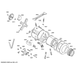 Схема №5 WD31000TI WASH&DRY3100 с изображением Ручка для стиралки Siemens 00262422