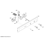 Схема №5 B15M42N0GB с изображением Панель управления для плиты (духовки) Bosch 00675697