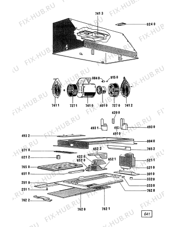 Схема №1 LSE 2545 IN с изображением Электролампа для вентиляции Whirlpool 481913428049