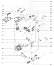 Схема №4 WD63114 (418203, LS6E) с изображением Рукоятка для стиралки Gorenje 444610