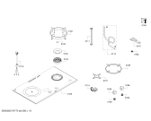 Схема №3 PBH723WMQ с изображением Крепеж для плиты (духовки) Bosch 00630641