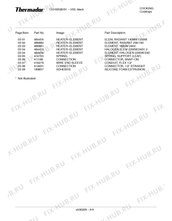 Схема №4 CEH365VQB с изображением Переключатель для плиты (духовки) Bosch 00414611