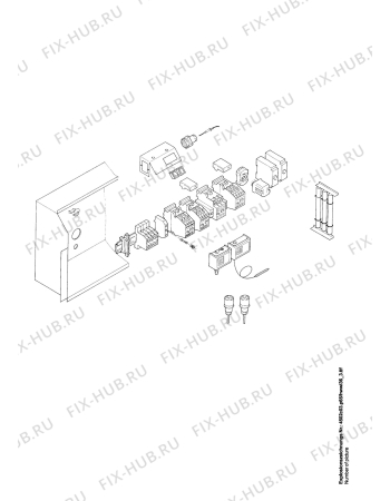 Взрыв-схема стиральной машины Aeg HWWI36 - Схема узла Electrical equipment