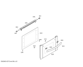 Схема №5 P1HEB69051 Horno pitsos.poliv.inox.multif.3d ec3 er с изображением Внешняя дверь для плиты (духовки) Bosch 00479336