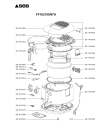 Схема №1 FF162100/87B с изображением Микрофильтр для электротостера Seb SS-993391